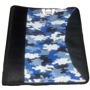 1 1/2 Inch 3 Ring Binder With Interior Mesh Pocket And Zipper Closure Camo Print